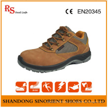 Sapatos de segurança Nubuck Leather Steel Toe Deltaplus